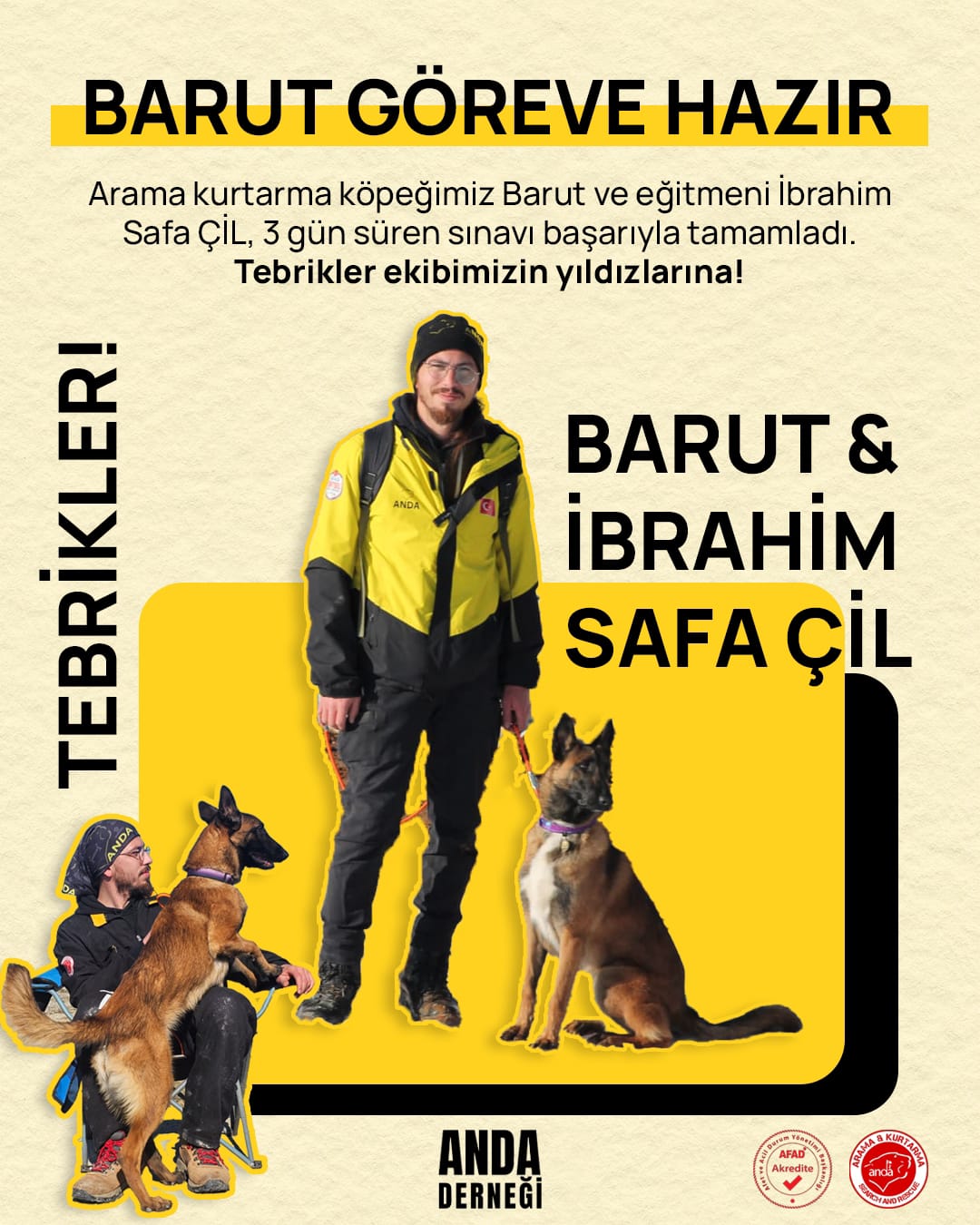 BARUT GÖREVE HAZIR!